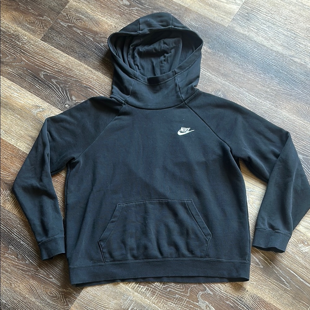 Nike Black Pullover Hoodie Sweater